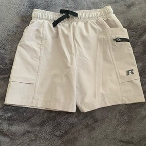 Russell Athletic Kids Cream Shorts